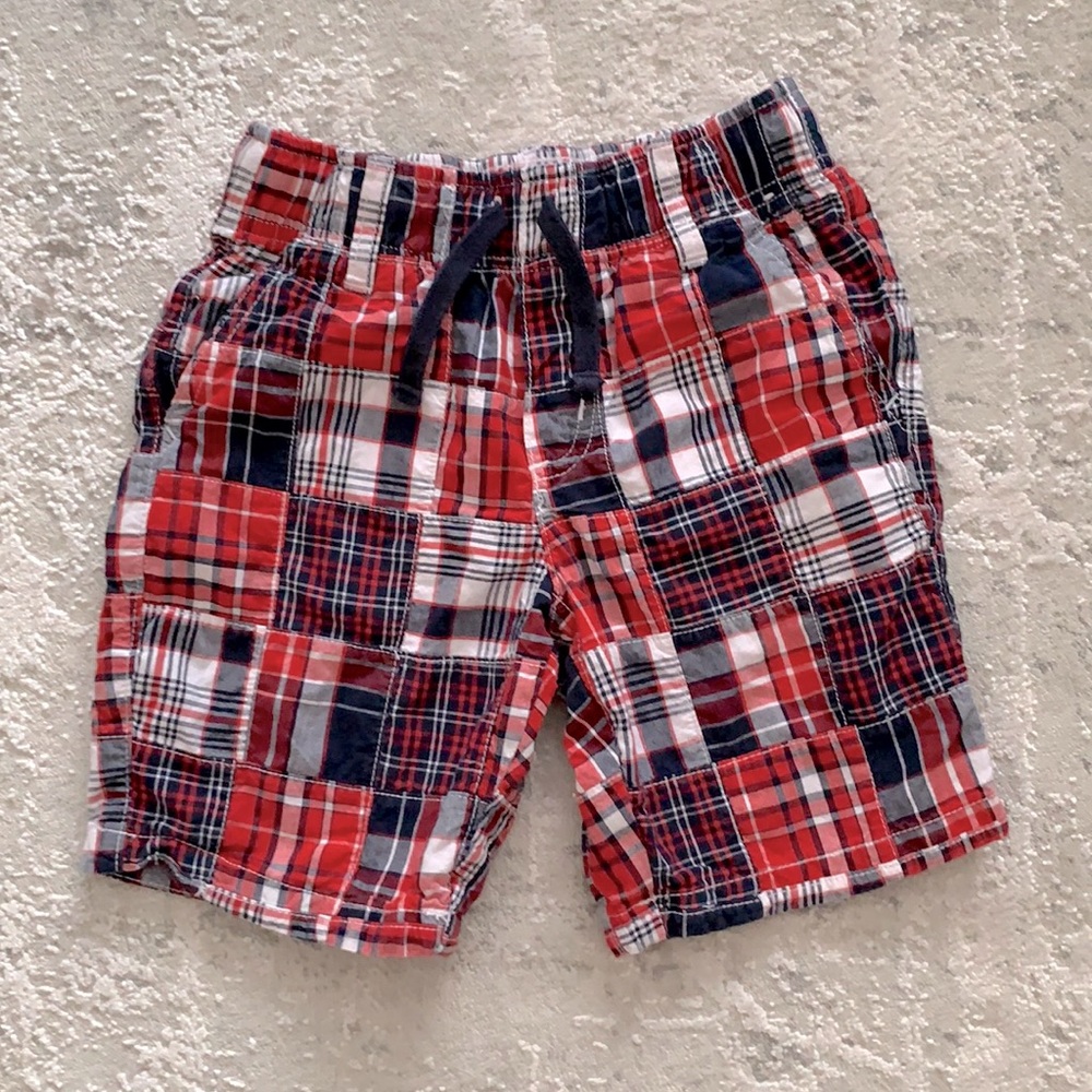 Boy’s Plaid Shorts